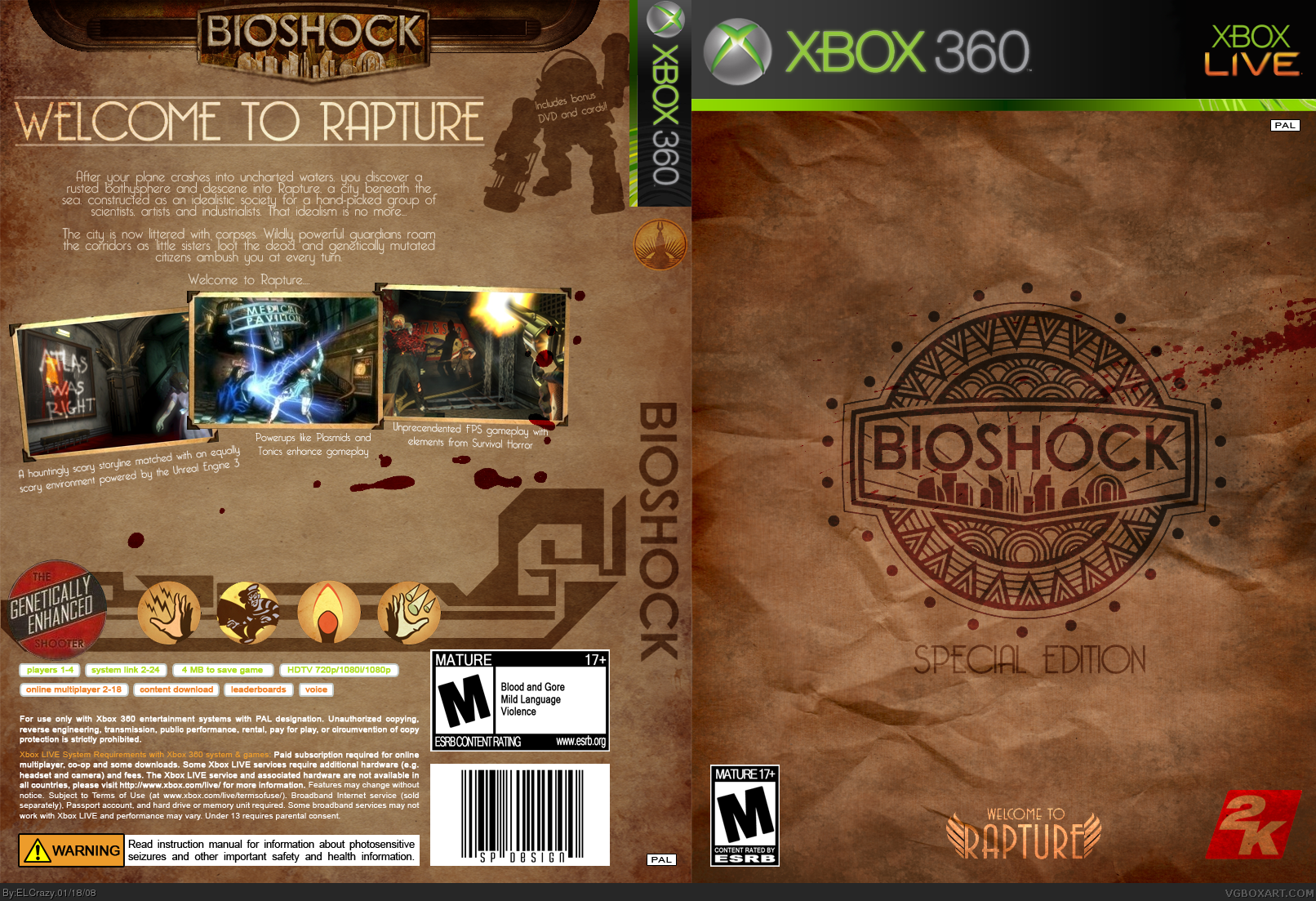 BioShock: Special Edition box cover