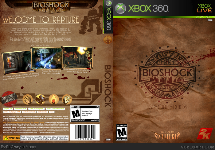 BioShock: Special Edition box art cover
