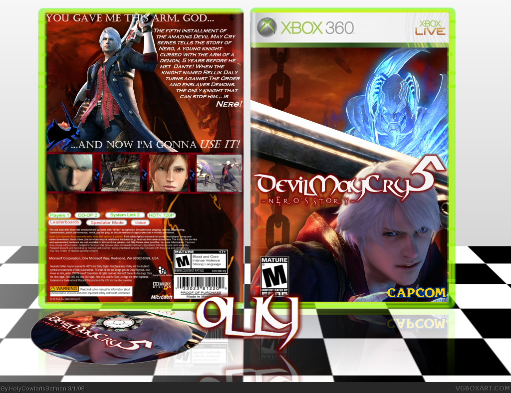 Devil May Cry 5: Nero's Story box cover