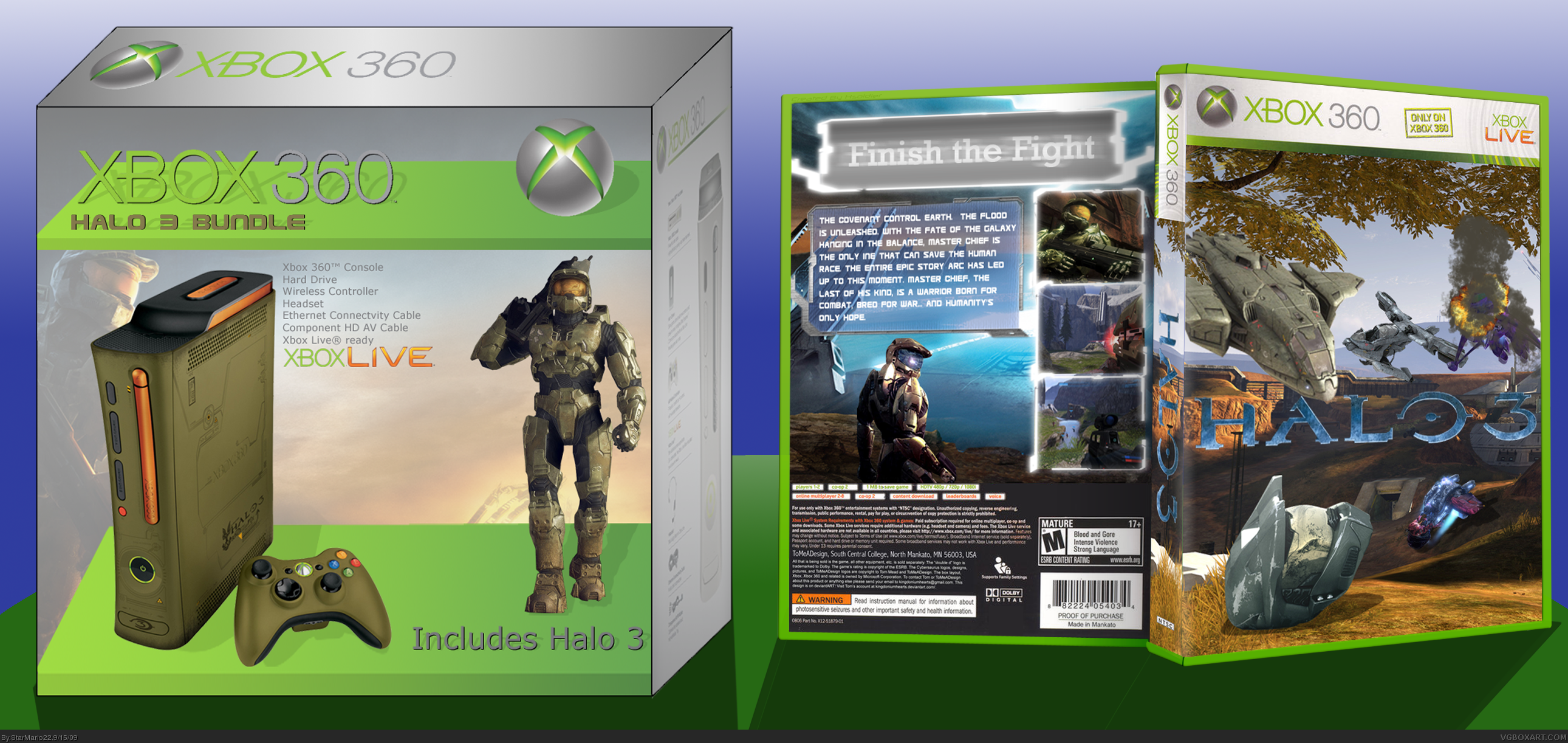 Halo 3 (Xbox 360 Bundle) box cover