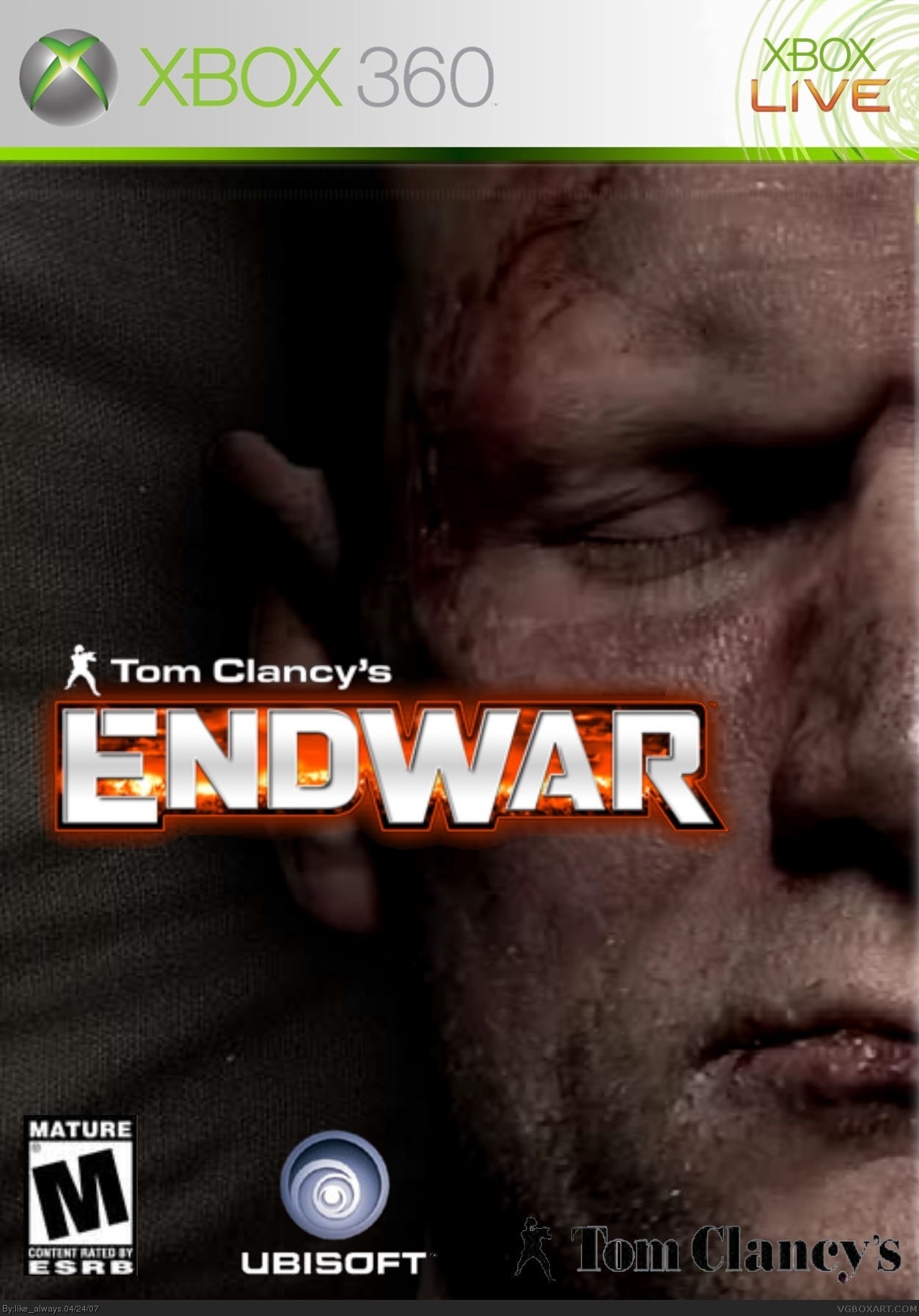 Tom Clancy's EndWar box cover