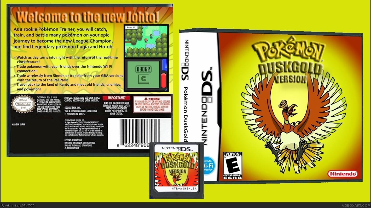 Pokemon: DuskGold Version box cover