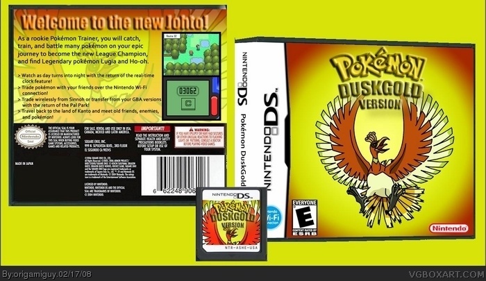Pokemon: DuskGold Version box art cover