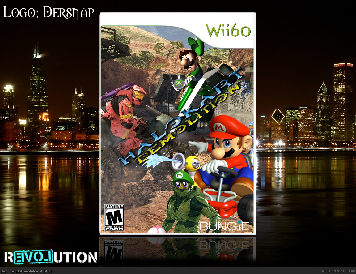 Halo Kart: Demolition (Wii60) box cover