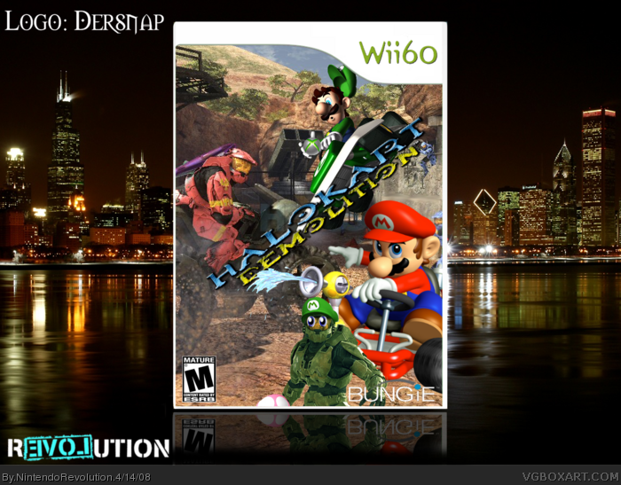 Halo Kart: Demolition (Wii60) box art cover