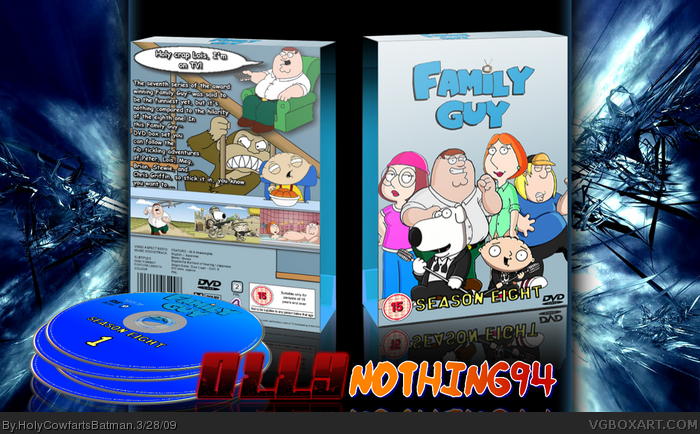 Family Guy: Season 8 box art cover