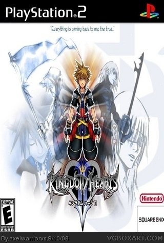 Kingdom Hearts: Riku vs Sora box art cover