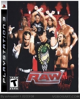 WWE RAW box cover