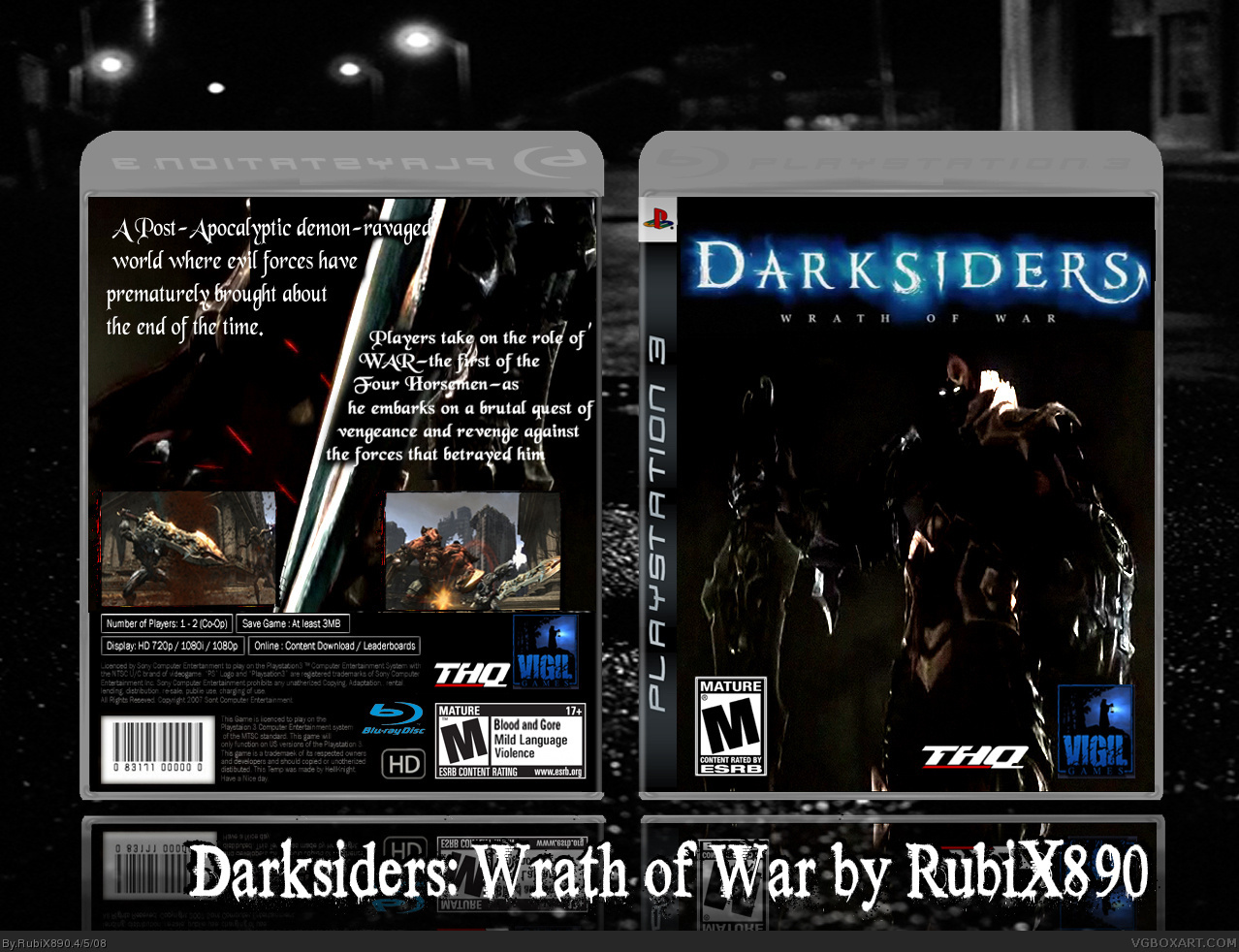 Darksiders: Wrath of War box cover