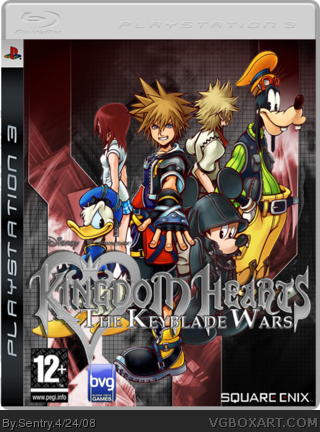 Kingdom Hearts The Keyblade Wars box cover