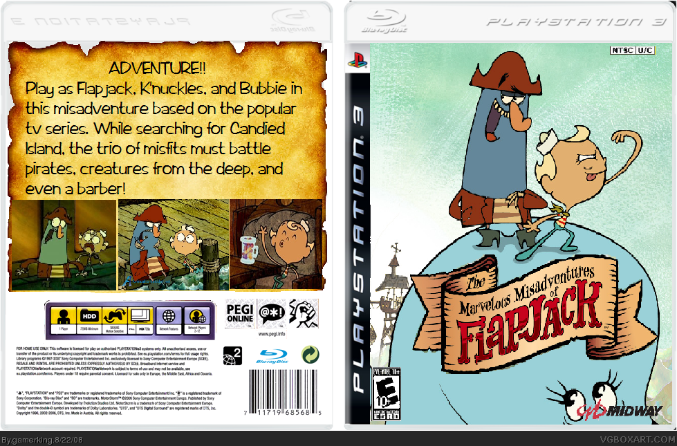 The Marvelous Misadventures of Flapjack box cover
