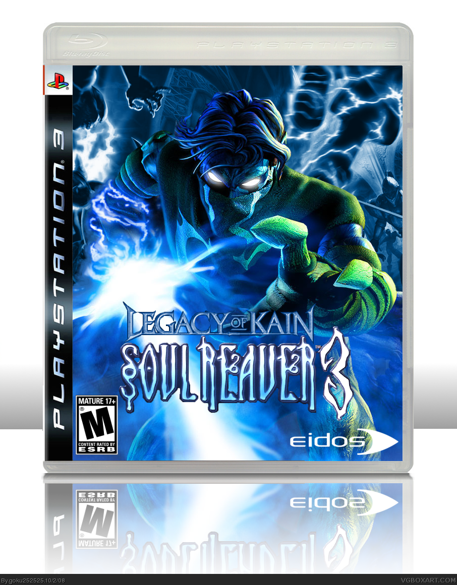 Legacy of Kain - Soul Reaver 3 box cover
