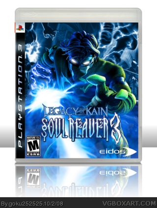 Legacy of Kain - Soul Reaver 3 box art cover