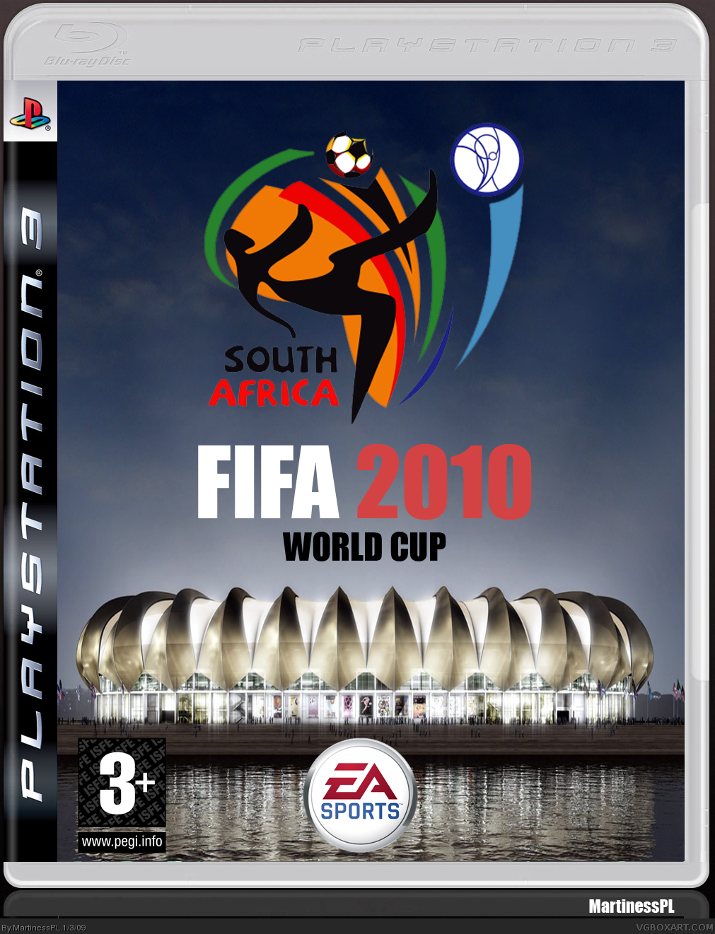 FIFA 2010 WORLD CUP box cover