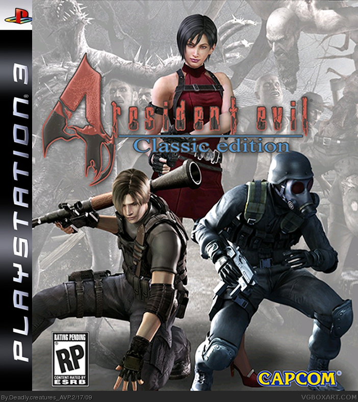 Resident Evil 4 classic edition box cover