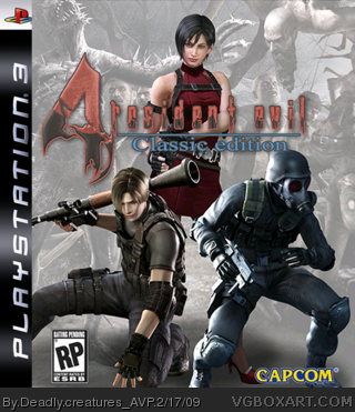 Resident Evil 4 classic edition box art cover