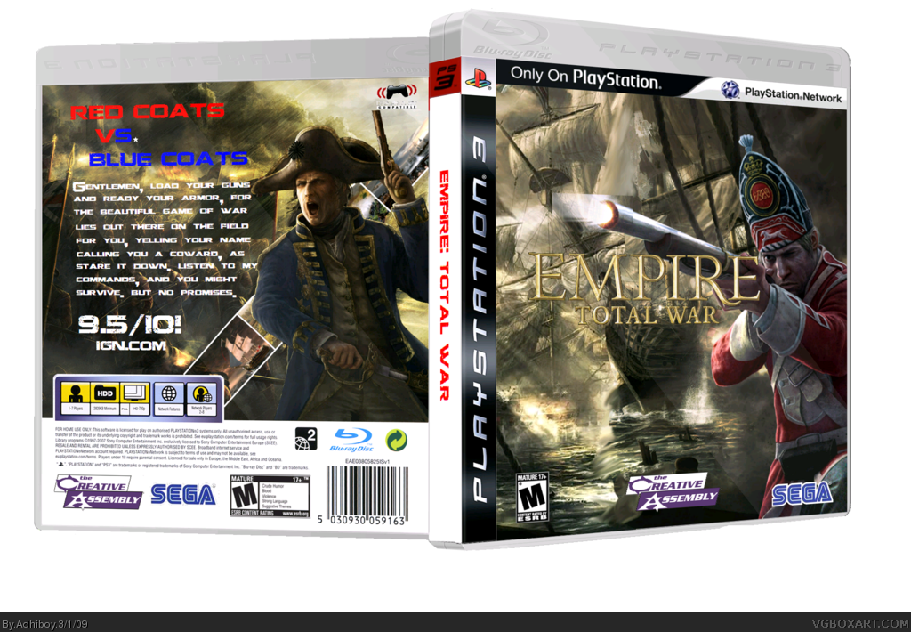 Empire: Total War box cover