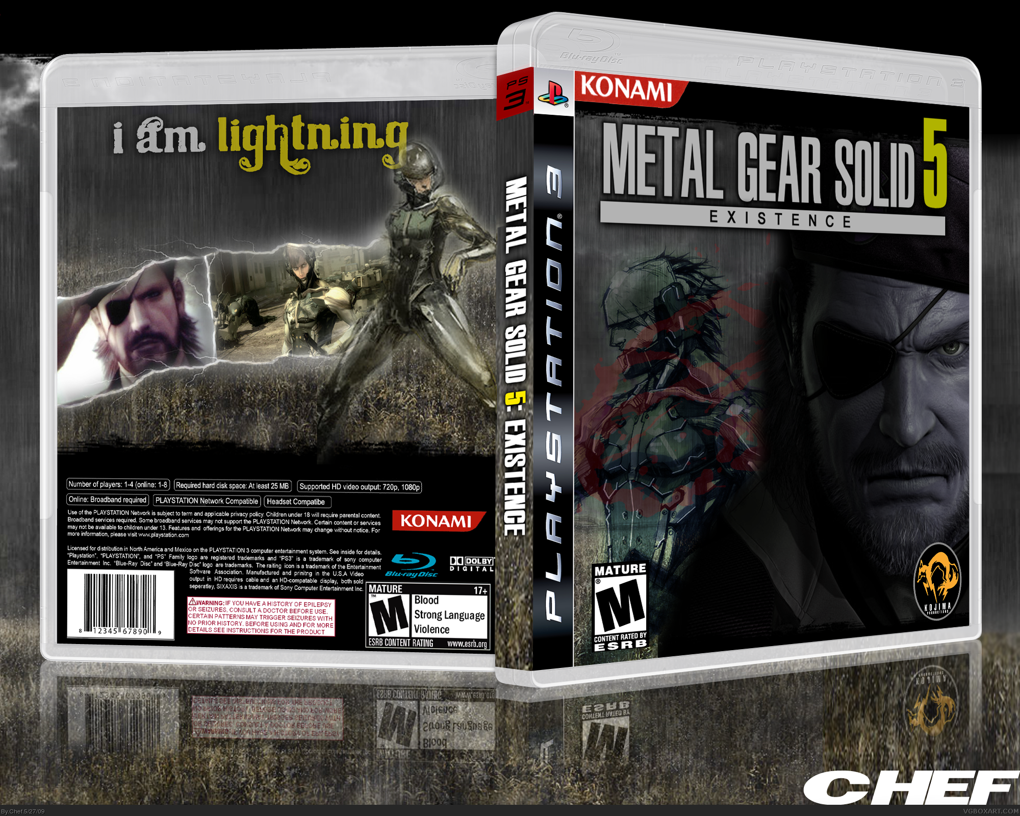 Metal Gear Solid 5: Existence box cover