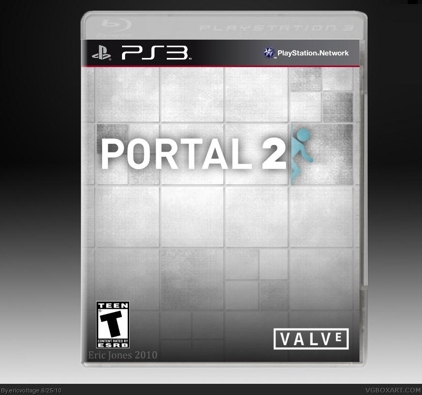 Portal 2 box cover