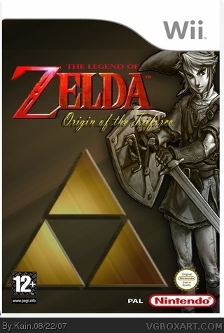 The Legend of Zelda: The Origin of the Triforce box cover