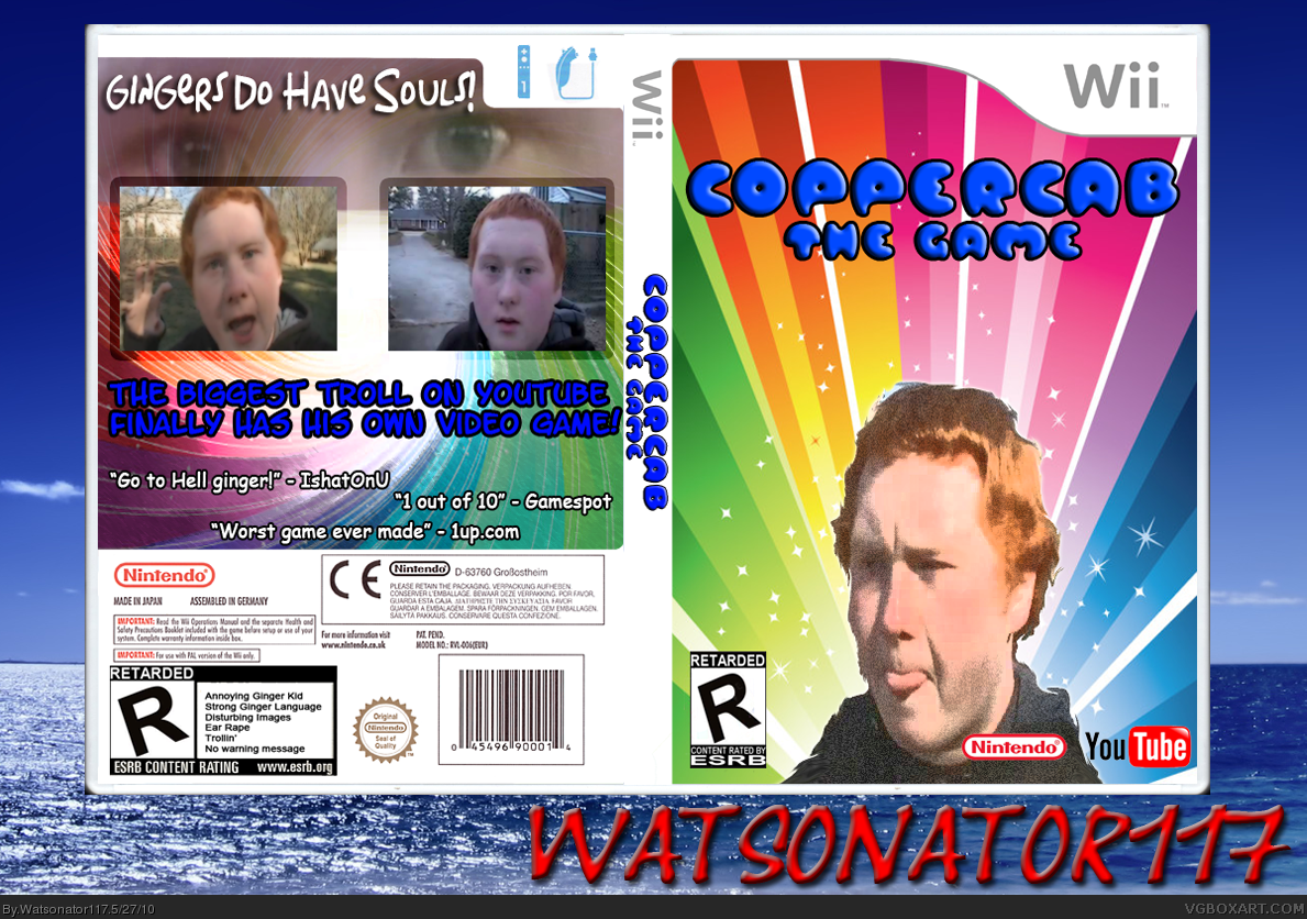 CopperCab: The Game box cover