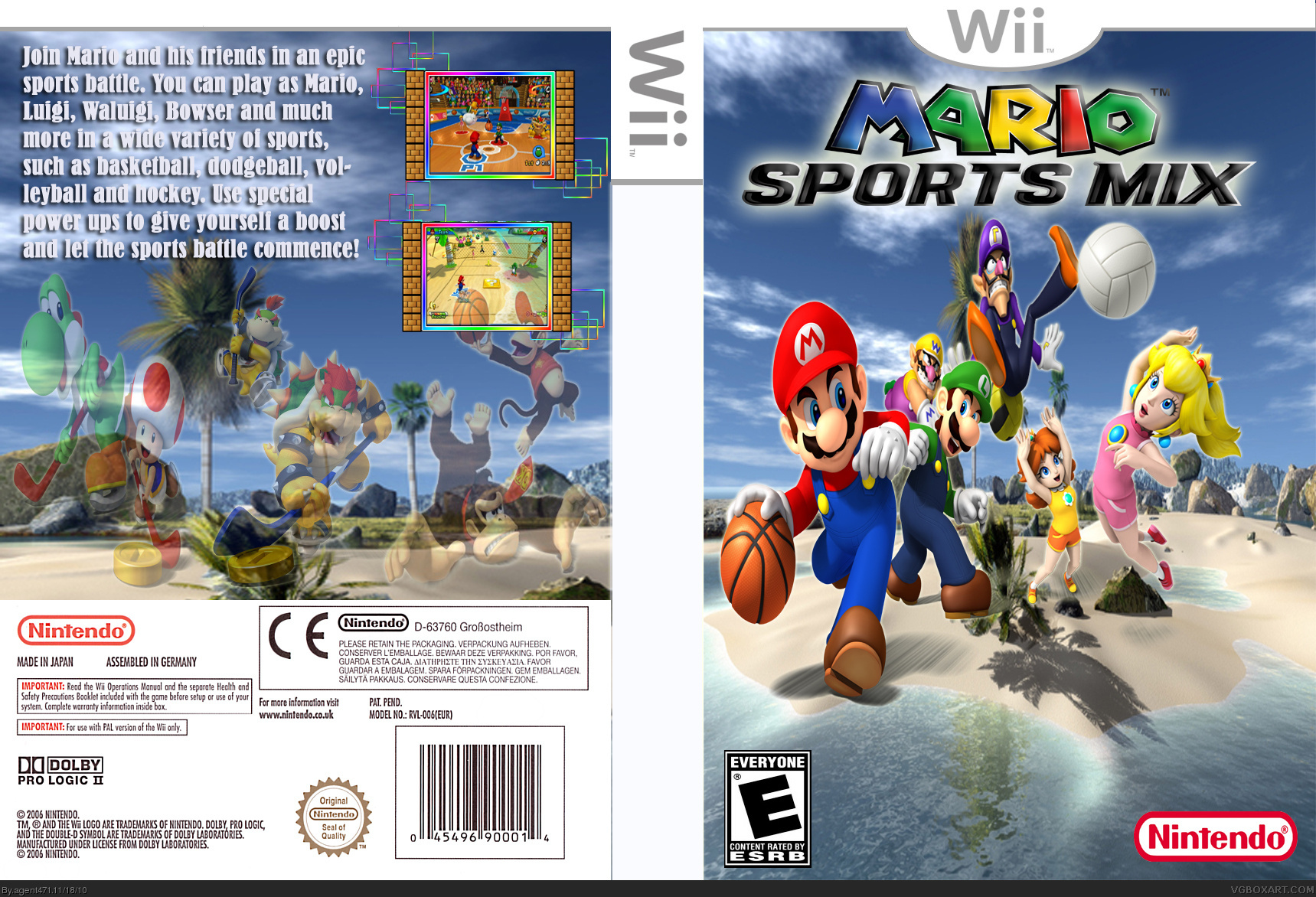 Mario Sports Mix box cover