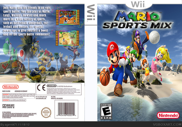 Mario Sports Mix box art cover