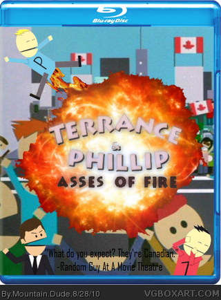 Terrance and Phillip: Asses of Fire box cover